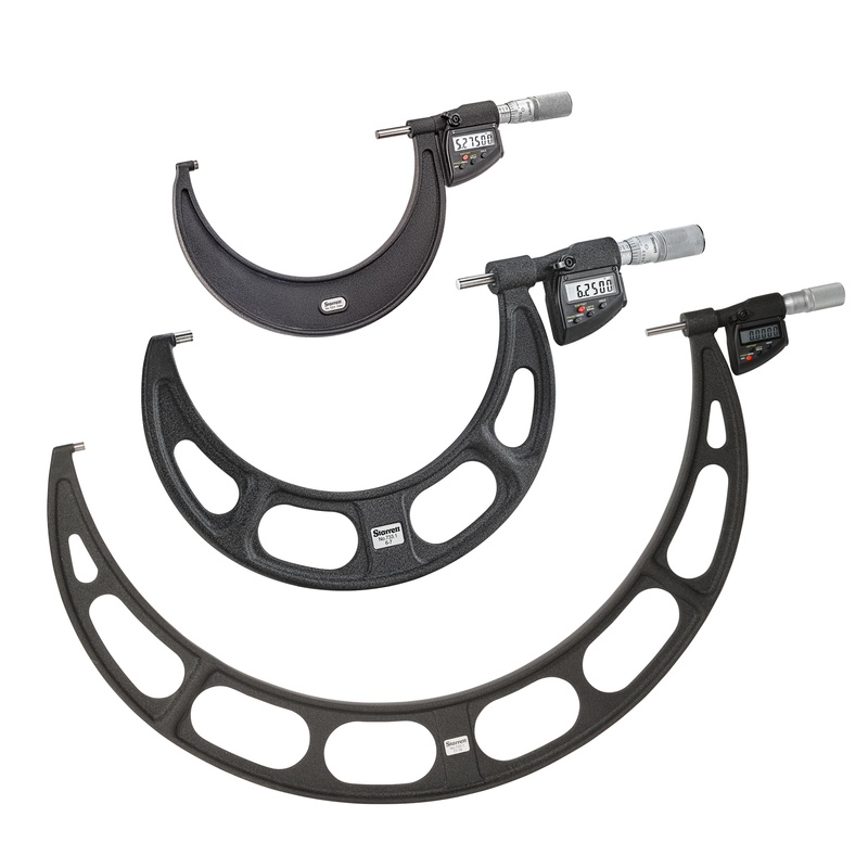 Picture of Starrett S733.1Cxflz Electronic Micrometer Set 0-12"