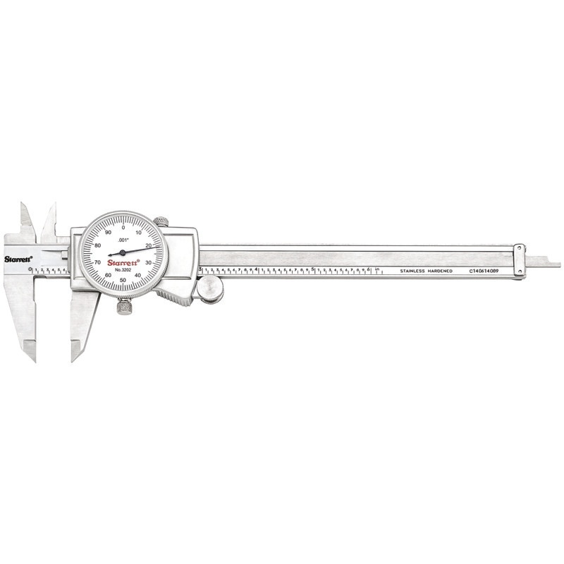 Picture of Starrett 3202-6 Dial Caliper 6"