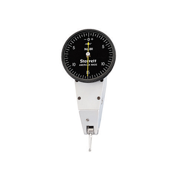 Picture of Starrett B811-5Pz Dial Test Indicator With Swivel Head, .030" Range, 0-15-0 Dial Face, .0005" Graduations