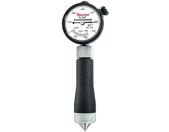 Picture of Starrett 687-3Z Countersink Gage, .360-.560