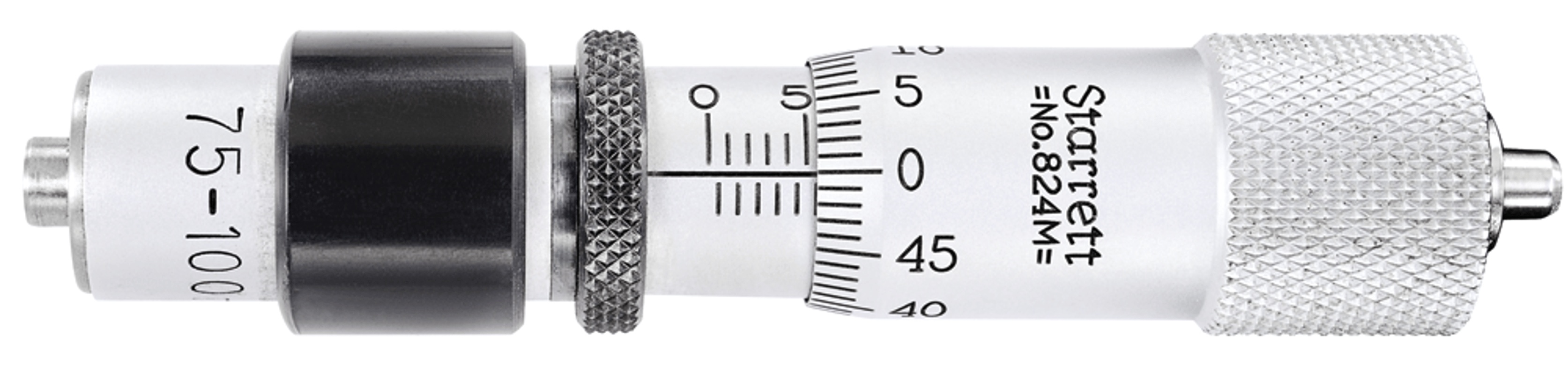 Picture of Starrett 824Ma Fixed Range Inside Micrometer, 75-100mm Range, 0.01mm