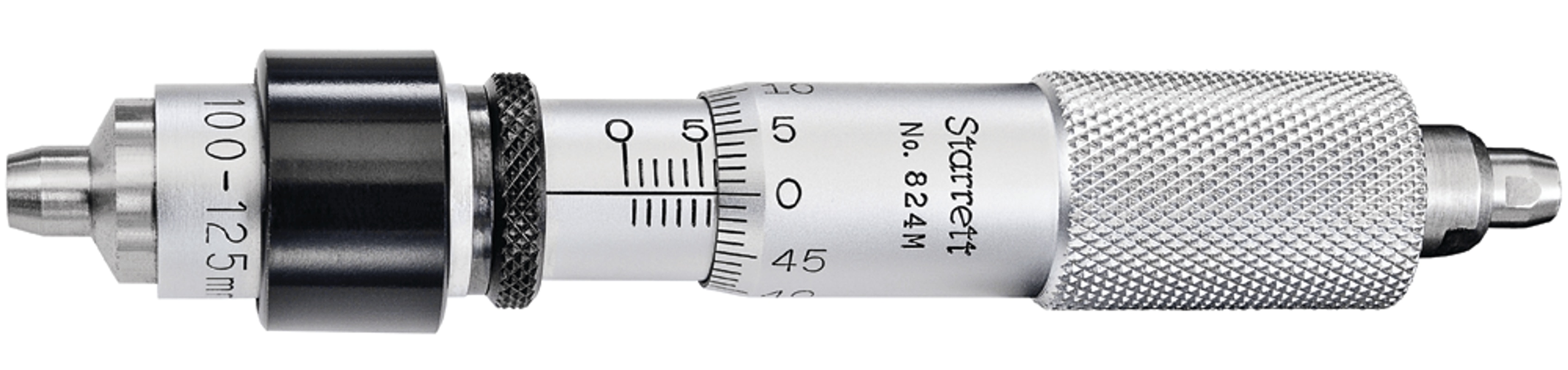 Picture of Starrett 824Mb Fixed Range Inside Micrometer, 100-125mm Range, 0.01mm