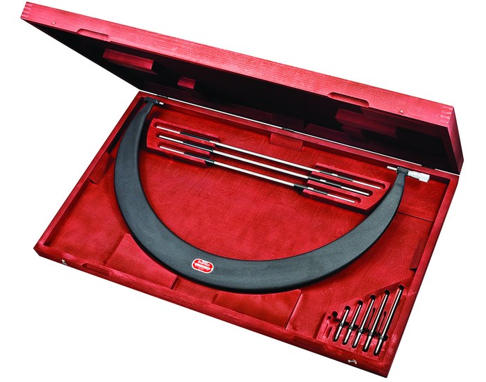 Picture of Starrett 724Mlz-750 Outside Micrometer, Tube, 600-750mm