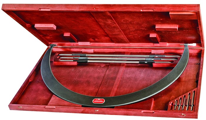 Picture of Starrett 724Mlz-1200 Outside Micrometer, Tube, 1050-1200mm