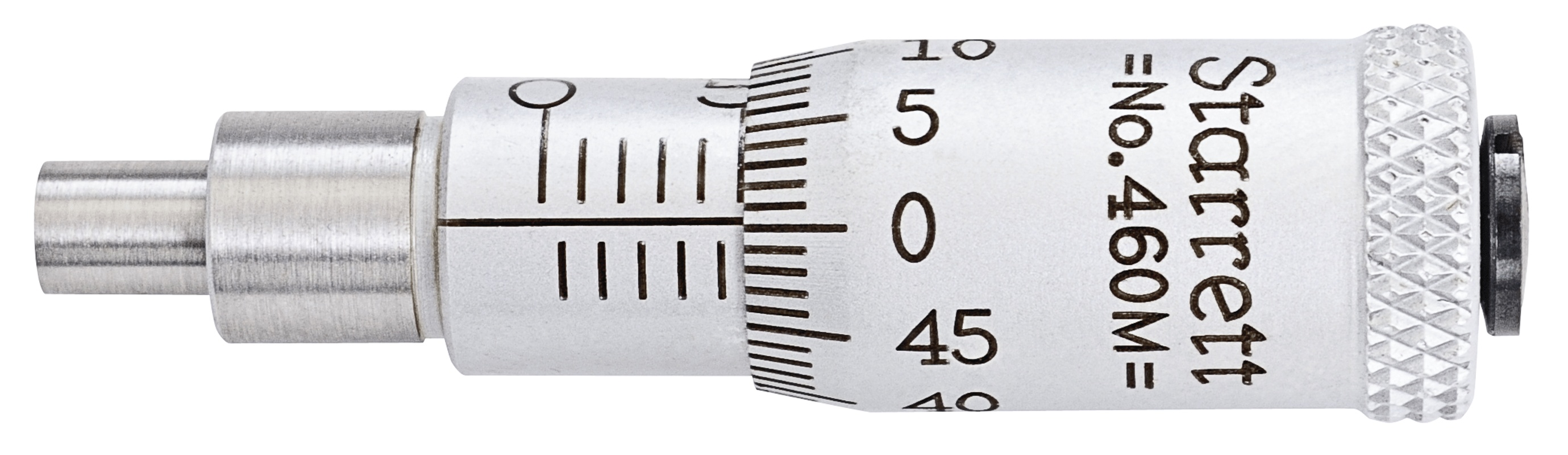 Picture of Starrett 460Ma Micrometer Head, 0-6.5mm Range, 0.01mm Grads