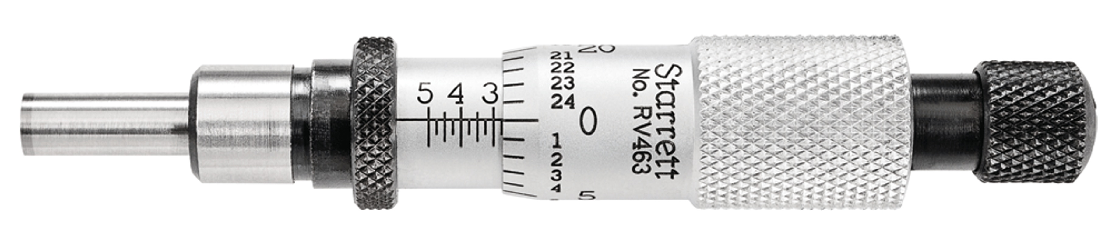 Picture of Starrett Rv463Xrl Micrometer Head, Reverse 1/2-0", .001" Grads