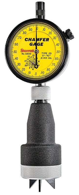 Picture of Starrett 685M-2Z External Chamfer Gage, 4.7-25mm
