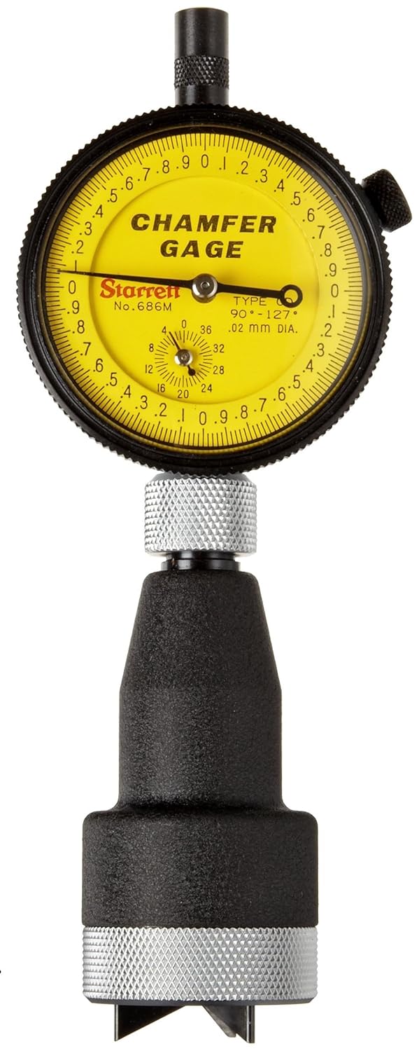 Picture of Starrett 686M-2Z External Chamfer Gage, 4.7-25mm