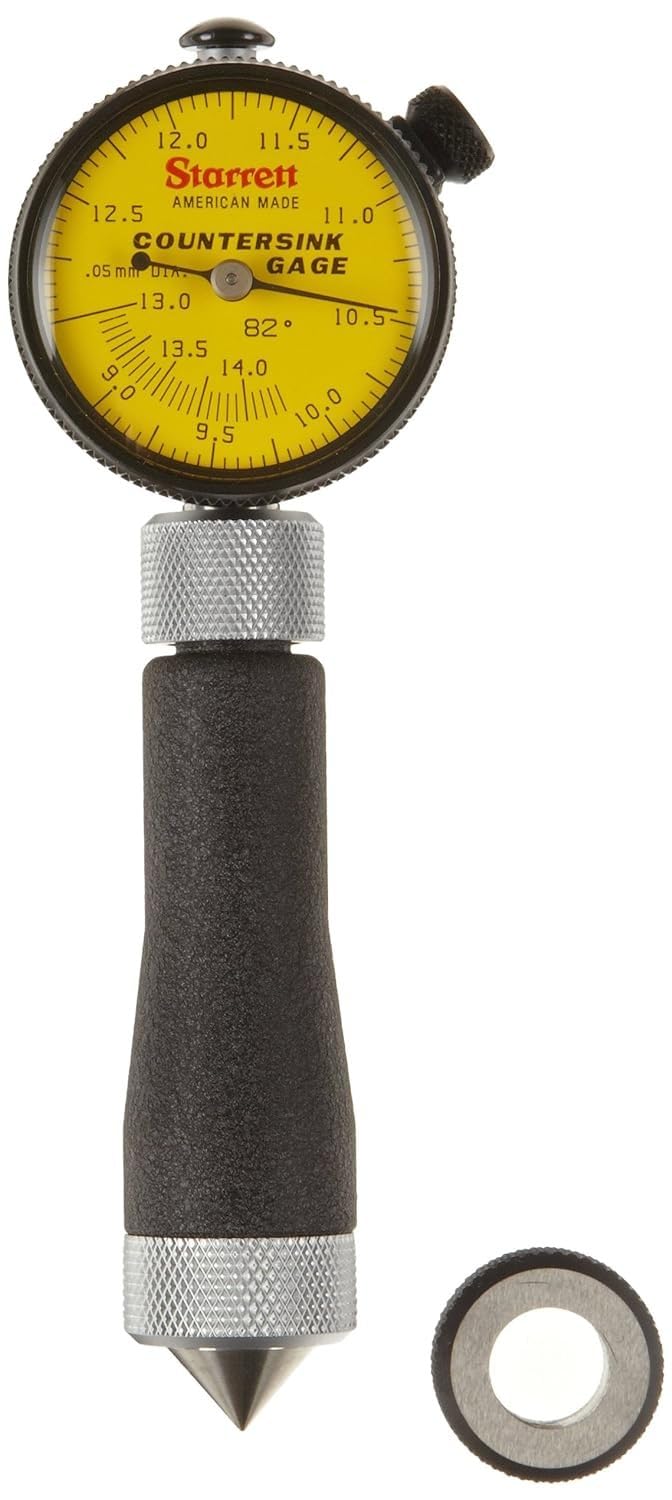 Picture of Starrett 687M-3Z Countersink Gage, 9-14mm