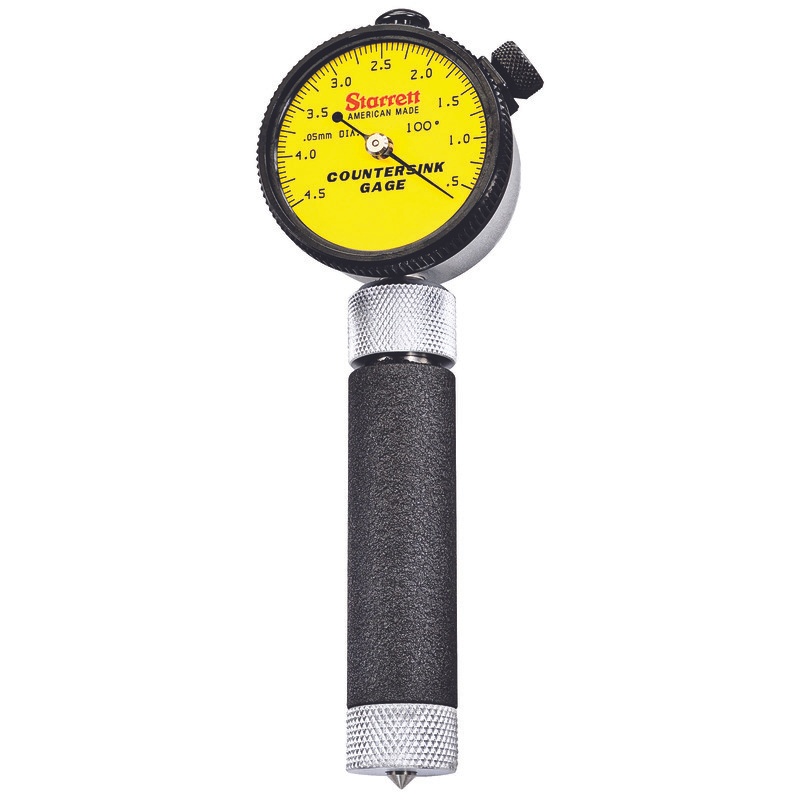 Picture of Starrett 689M-1Z Countersink Gage, .05-4.3mm