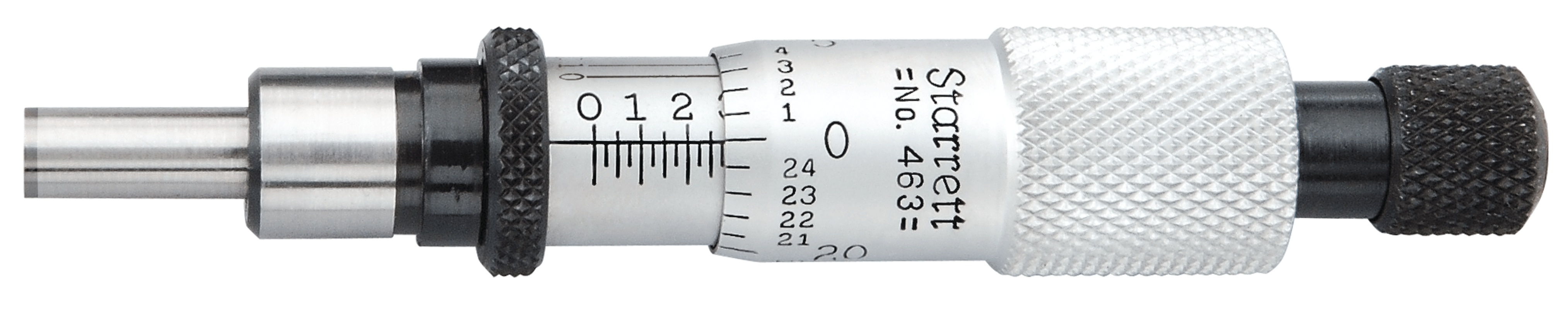 Picture of Starrett T463Xrl Micrometer Head, 0-1/2", .0001" Grads