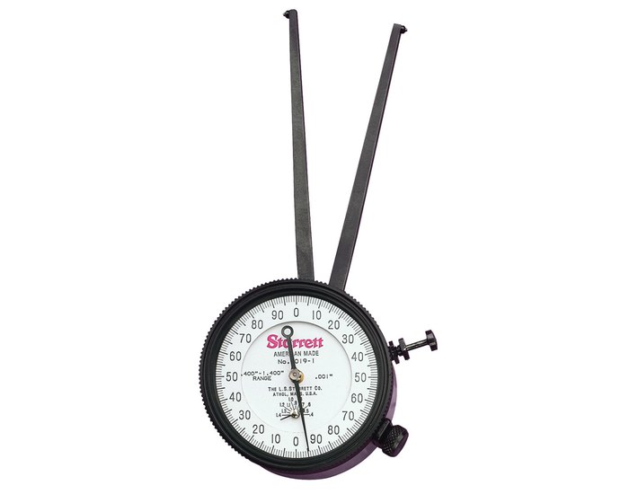 Picture of Starrett 1019-1 Internal Dial Caliper Gage, .400-1.4", .001"