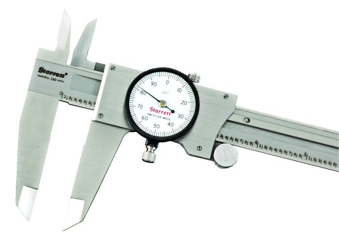 Picture of Starrett 120Z-12 W/SLC Dial Caliper, 0-12", With Standard Letter Of Certification, With Wooden Case
