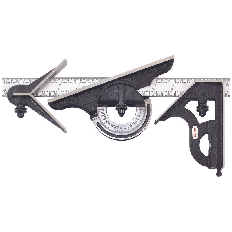 Picture of Starrett C435-12-4R Combination Set, 12", 4R Grads