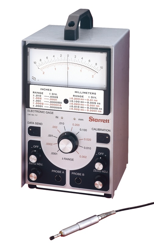 Picture of Starrett 717 Gaging Amplifier With Power Supply