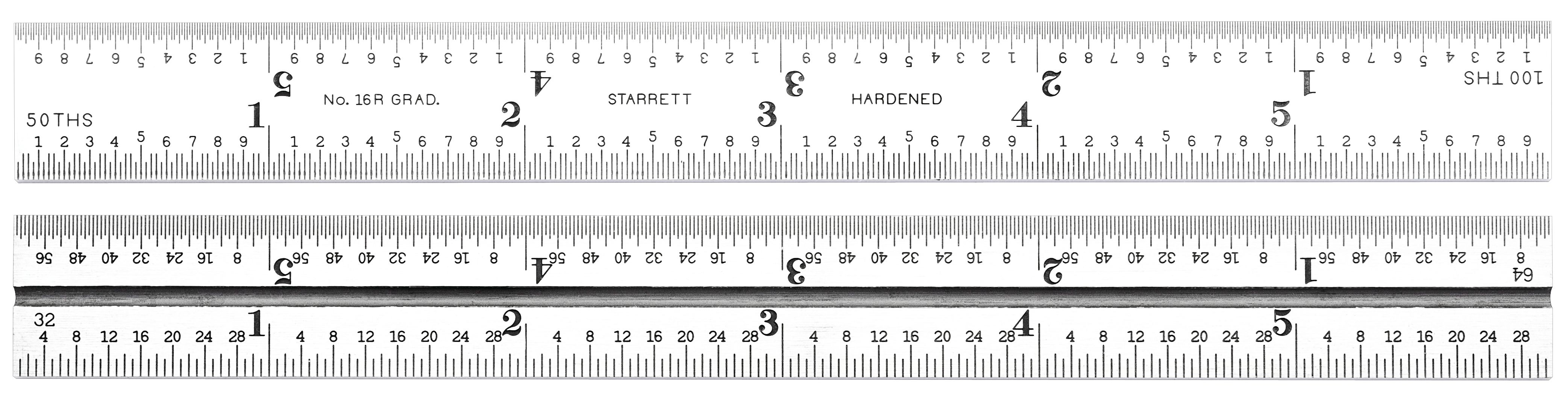 Picture of Starrett Cb33J-16R Blade Only, Satin Chrome, For Junior Combination Set, 6"