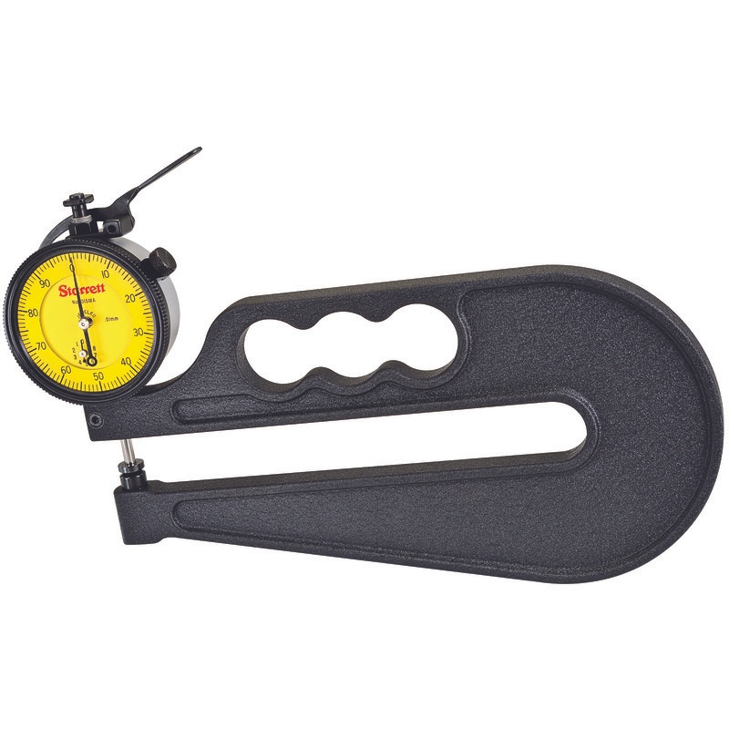 Picture of Starrett 1015Ma-150 Dial Thickness Gage, 0-10mm, 6" Throat