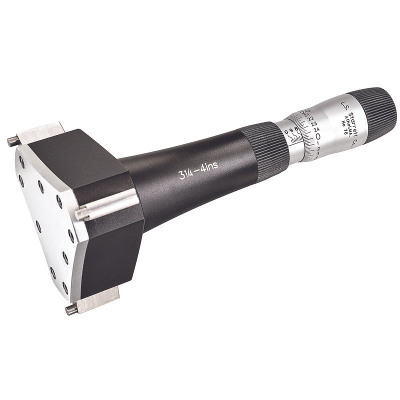 Picture of Starrett 78Xtz-4 Inside Bore Gage Micrometer, 3-1/4 -4", .00025"
