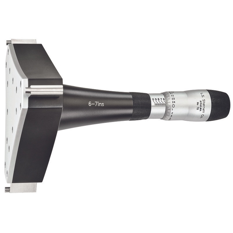 Picture of Starrett 78Xtz-7 Inside Bore Gage Micrometer, 6-7", .00025"