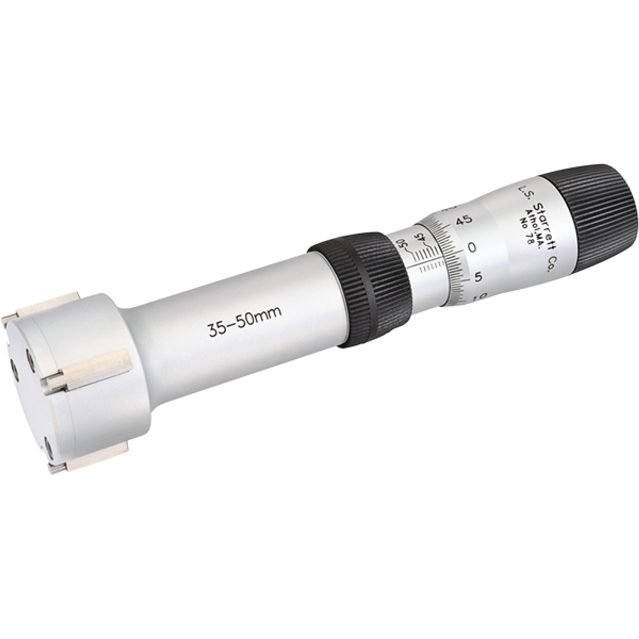 Picture of Starrett 78Mxtz-275 Inside Bore Gage Micrometer, 250-275mm, 0.005mm, 0.009mm