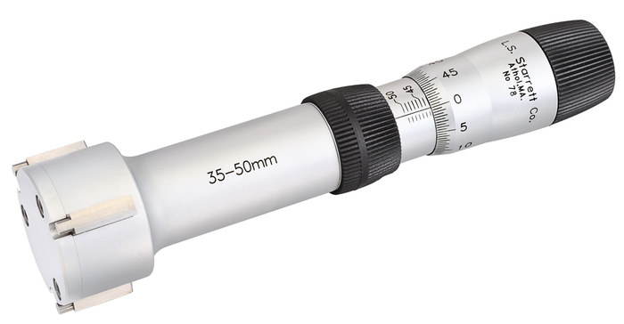 Picture of Starrett 78Mxtz-300 Inside Bore Gage Micrometer, 275-300mm, 0.005mm, 0.009mm
