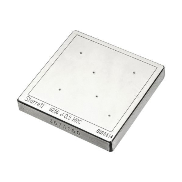 Picture of Starrett PT05065 Rockwell Test Block, RB30 Rockwell B Scale, Serialized, with Certificate