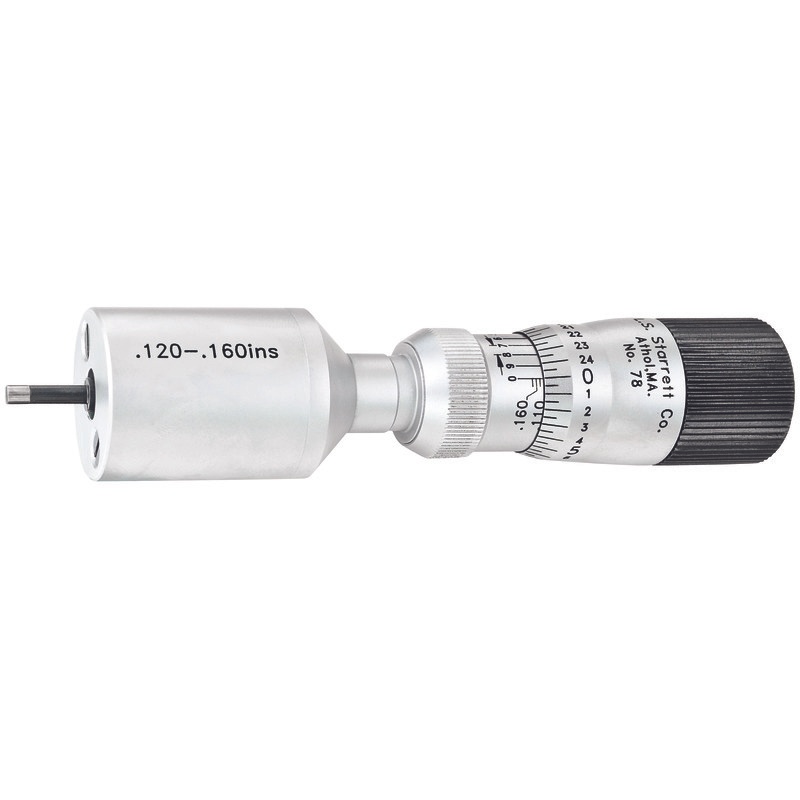 Picture of Starrett 78Xtz-160 Inside Bore Gage Micrometer, .120-.160", .0001"