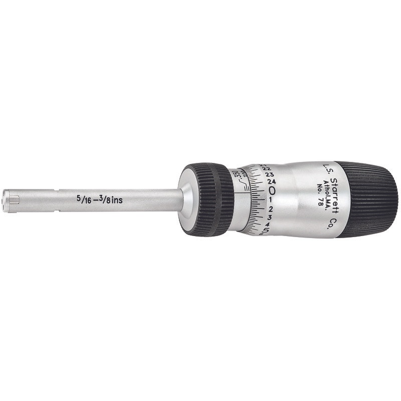 Picture of Starrett 78Xtz-375 Inside Bore Gage Micrometer, 5/16-3/8", .00025"