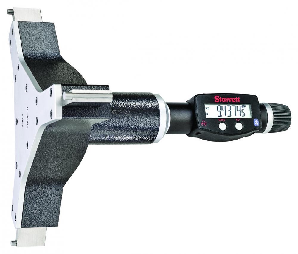 Picture of Starrett 770Bxtz-8 Electronic Digital Internal Micrometer With Bluetooth, Spc Output, 9-10" Range, .00005" Res.