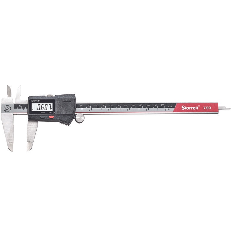Picture of Starrett EC799B-6/150 W/SLC Electronic Caliper, Stainless Steel, .0005" Res., and 0-8" Range with SLC
