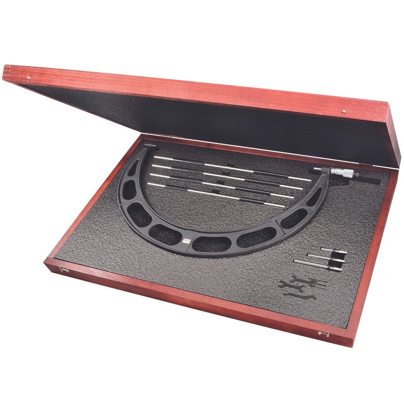 Picture of Starrett 224.1Erlz Micrometer Anvil Interchangeable Anvil Micrometer 16-20" W Case