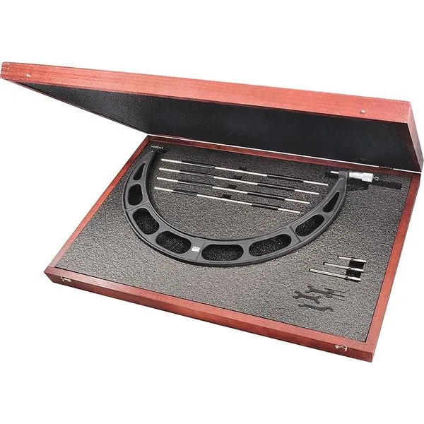 Picture of Starrett 224.1Mjrlz Micrometer Anvil Interchangeable Anvil Micrometer 500-600mm W Case