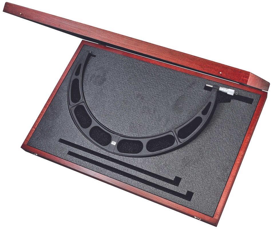 Picture of Starrett 436.1Xrlz-22 Outside Micrometer, 21-22", .001" Grads W Case