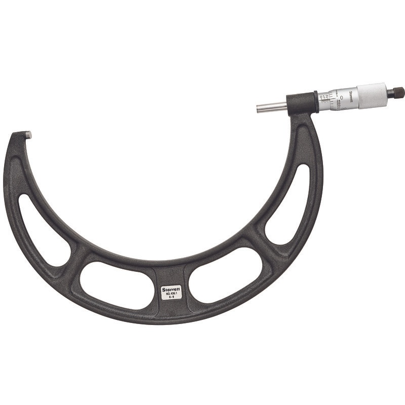 Picture of Starrett T436.1Xrl-9 Outside Micrometer, 8-9", .0001" Grads