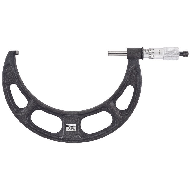 Picture of Starrett 436.1Mxrl-175 Outside Micrometer, 150-175mm, 0.01mm Grads