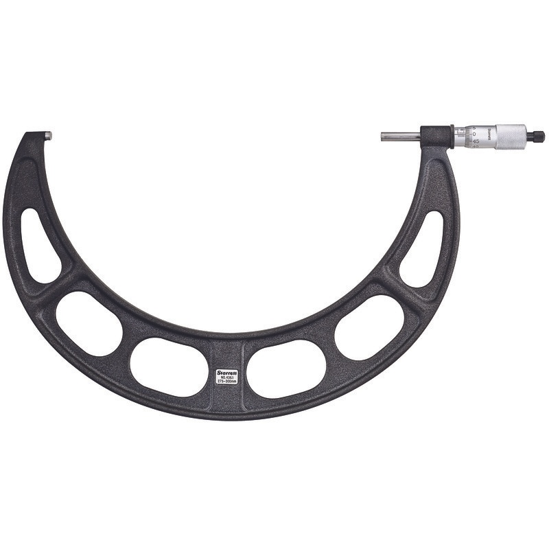 Picture of Starrett 436.1Mxrl-300 Outside Micrometer, 275-300mm, 0.01mm Grads