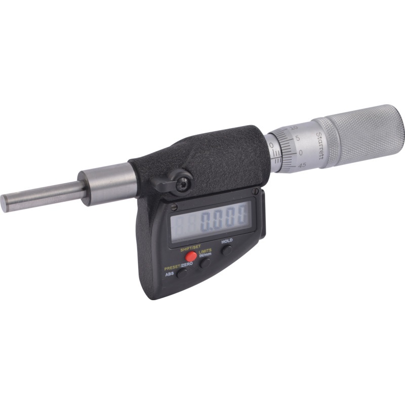 Picture of Starrett 762.1Mexfl-25 Micrometer Head, Electronic (Metric)