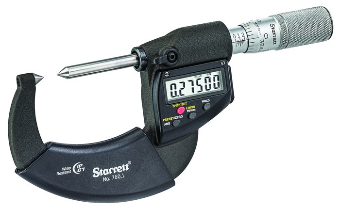 Picture of Starrett 760.1Mefl Micrometer - Screw Thread (Metric)