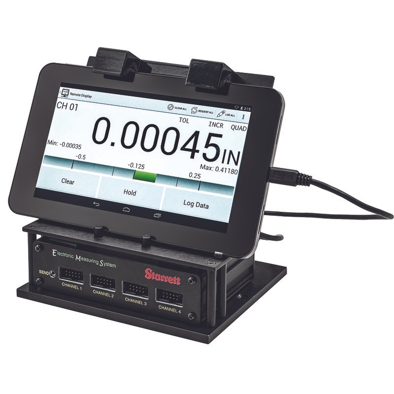 Picture of Starrett Rms2704 Ems4 Readout / Data Collection System W/Tablet, Software, Mux Box