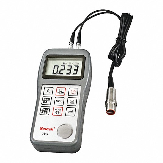 Picture of Starrett 3807 Ultrasonic Thickness Gage