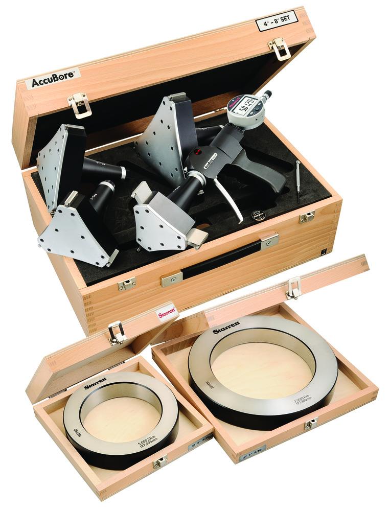 Picture of AccuBore Electronic Bore Gage Set, 3-Point Contact (4-8" (100-200mm) Range) and built-in Bluetooth