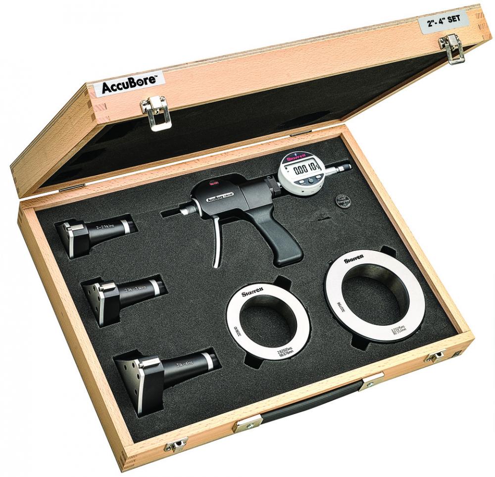 Picture of AccuBore Electronic Bore Gage Set, 3-Point Contact (2-4" (50-100mm) Range) and built-in Bluetooth