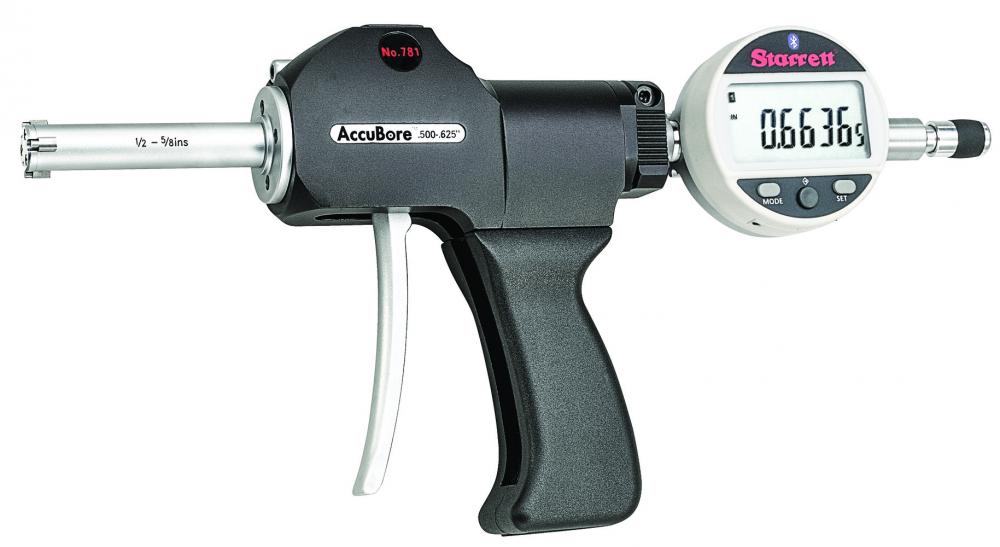 Picture of AccuBore Electronic Bore Gage with Bluetooth, SPC Output, 5-6" Range, .00005" Res.