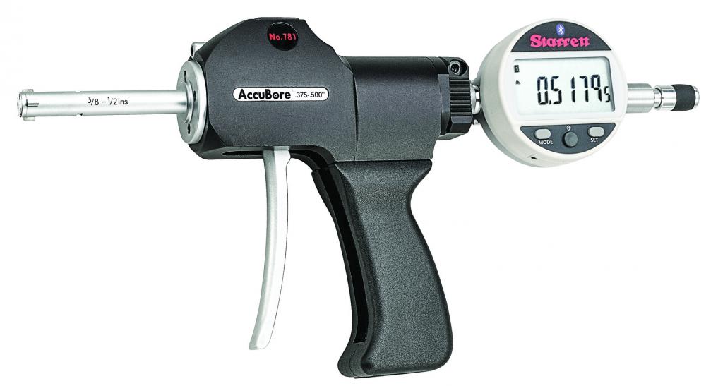 Picture of AccuBore Electronic Bore Gage with Bluetooth, SPC Output, 3/8-1/2" Range, .00005" Res.