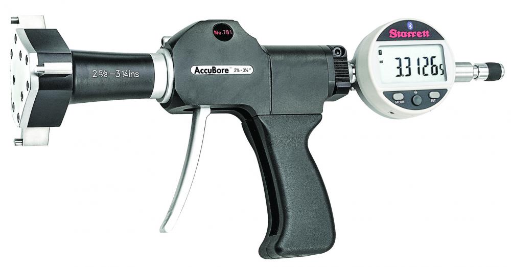 Picture of AccuBore Electronic Bore Gage with Bluetooth, SPC Output, 2-5/8 - 3-1/4" Range, .00005" Res.
