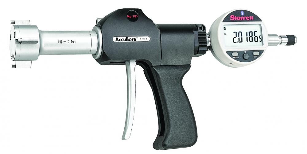 Picture of AccuBore Electronic Bore Gage with Bluetooth, SPC Output, 1-3/8 -2" Range, .00005" Res.