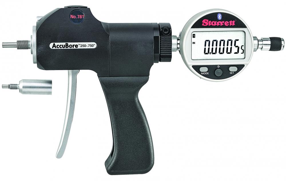 Picture of AccuBore Electronic Pistol Grip Gage Only With Indicator, SPC Output, 1/4-3/4" Range, .00005" Res.