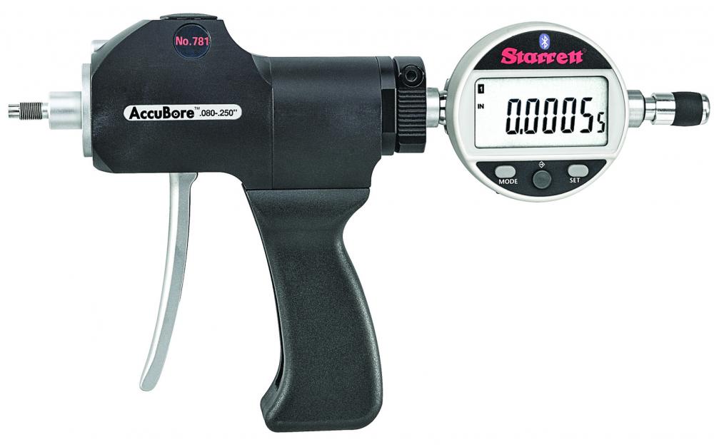 Picture of AccuBore Electronic Pistol Grip Gage Only With Indicator, SPC Output, .080-.250" Range, .00005" Res.