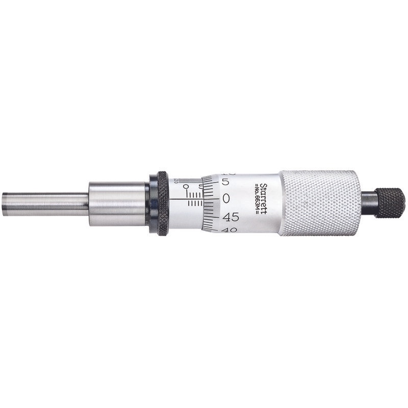 Picture of Starrett V663Mxrl Micrometer Head, 0.25mm -0.001mm Graduations