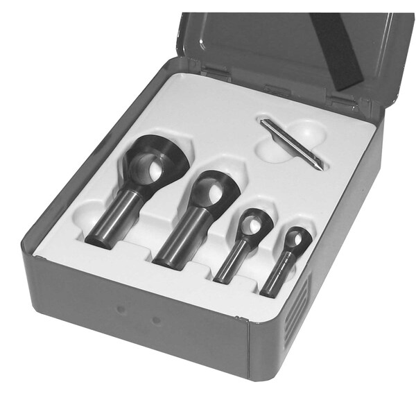 Picture of STM 121033 5Pc 90º 0-Flute ChatFree HSS Countersink Set